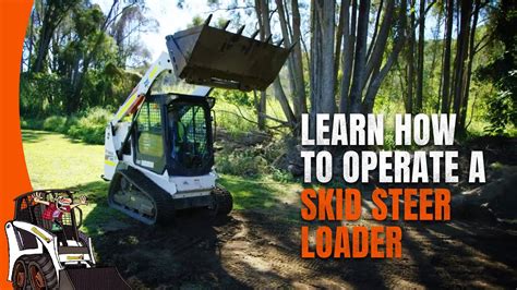 how to drive skide steer|skid steer operating instructions.